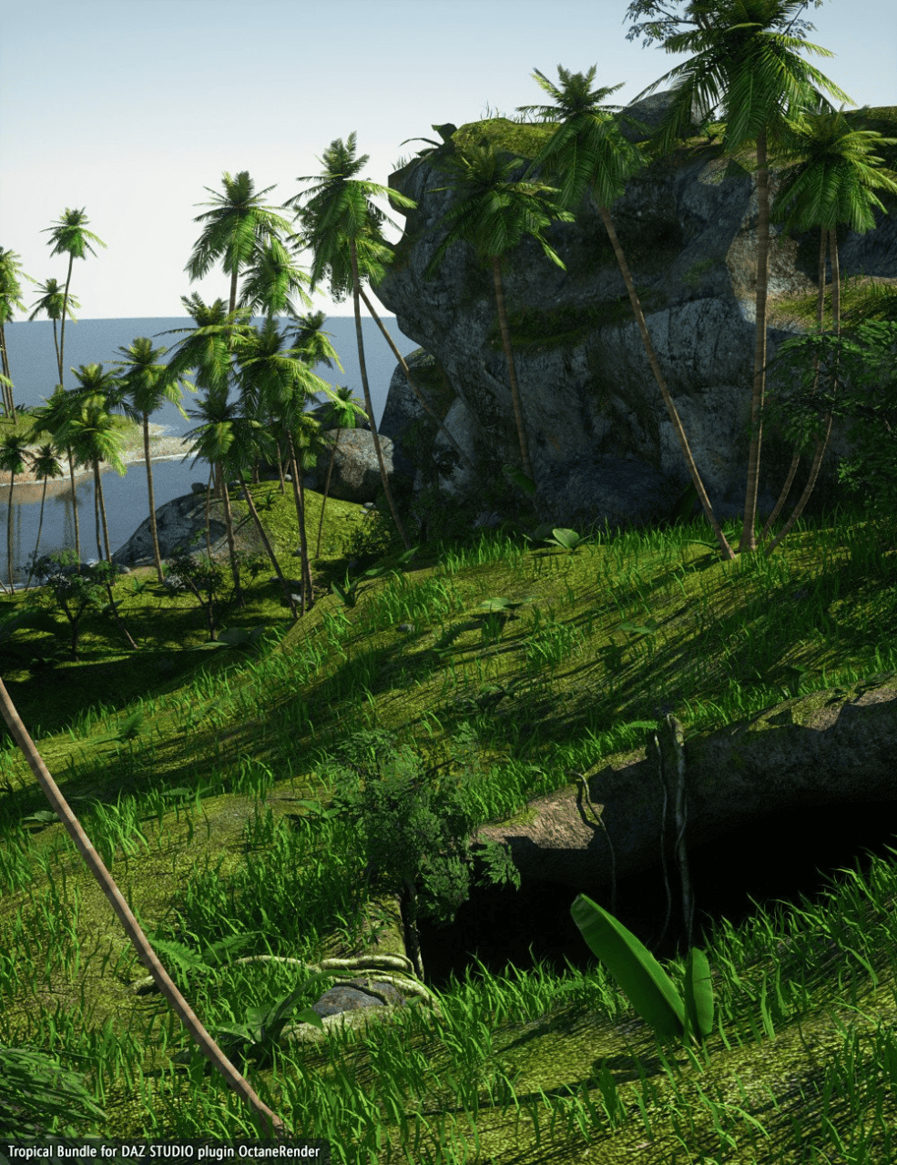 daz studio tropical bundle octanerender