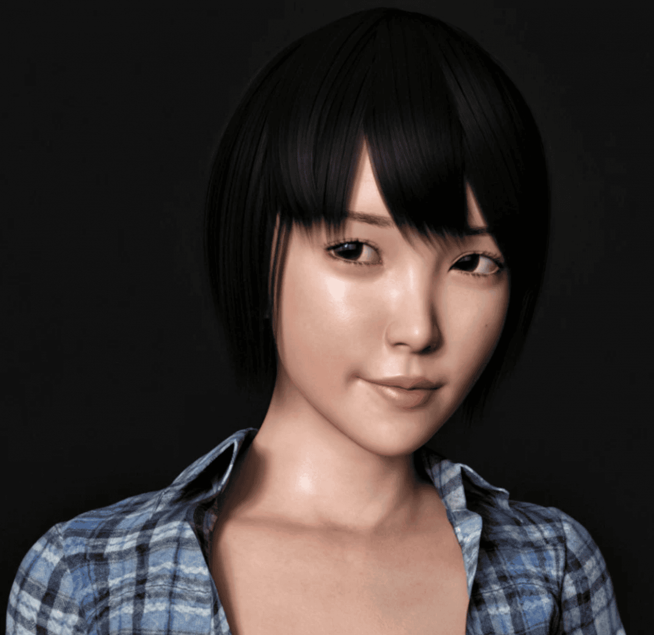 daz studio yuna character and hair