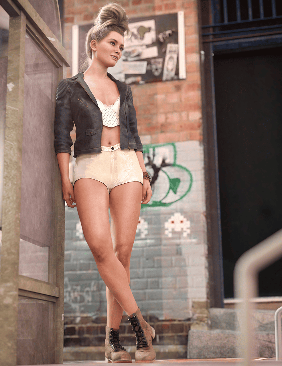 daz summers end outfit for genesis 8.1