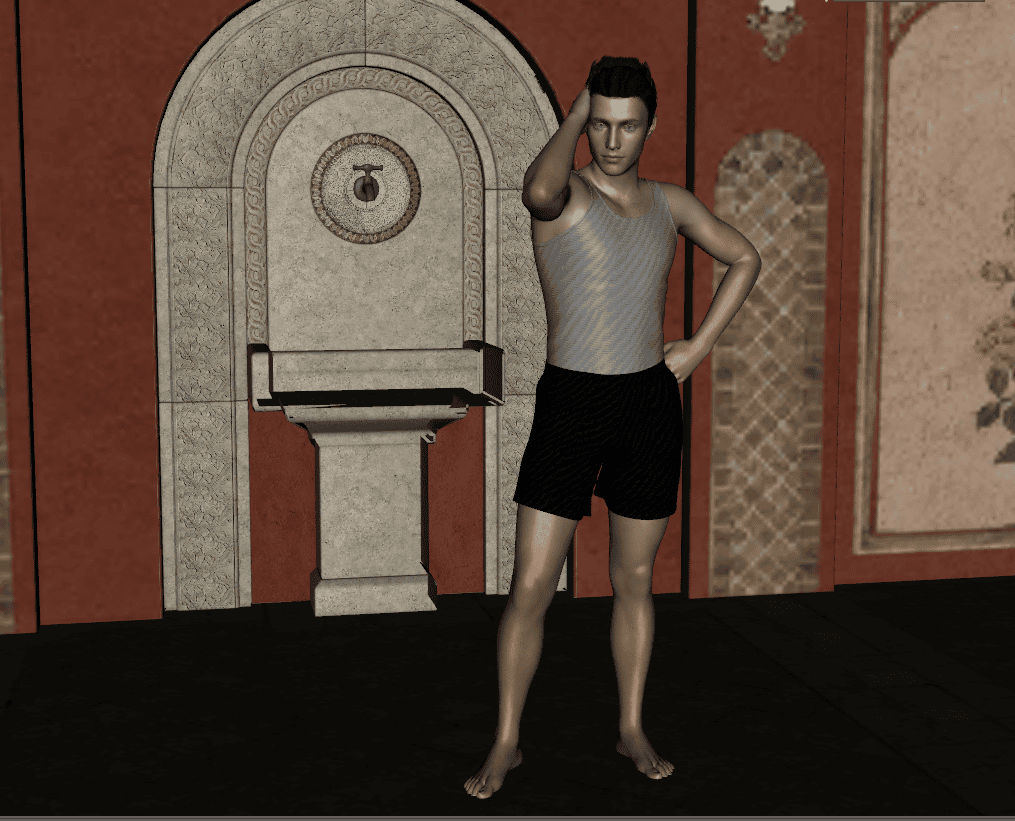 daz textured shading