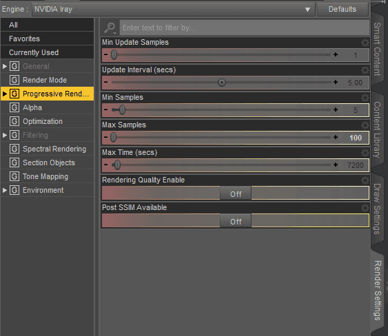 daz time save test render