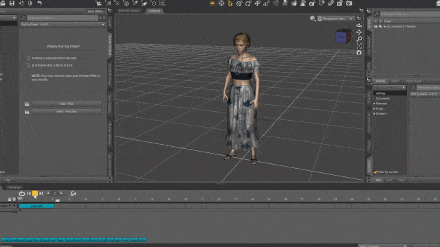 daz to blender animations