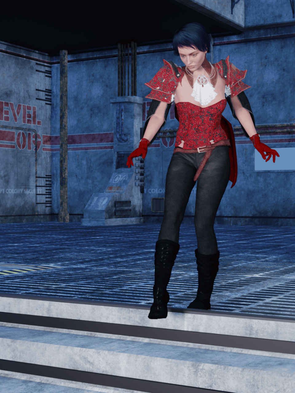 daz to blender eevee render