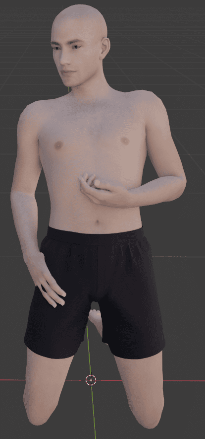 daz to blender export pose