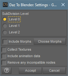 daz to blender export