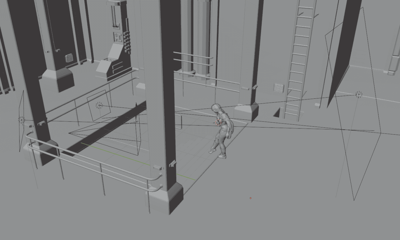 daz to blender scene