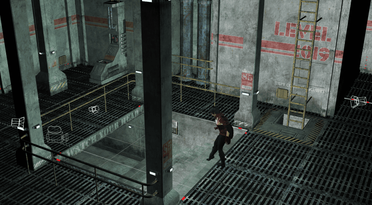 daz to blender scene rendering