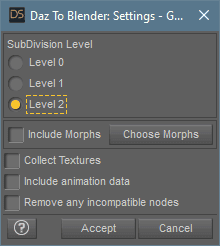 daz to blender subdivision