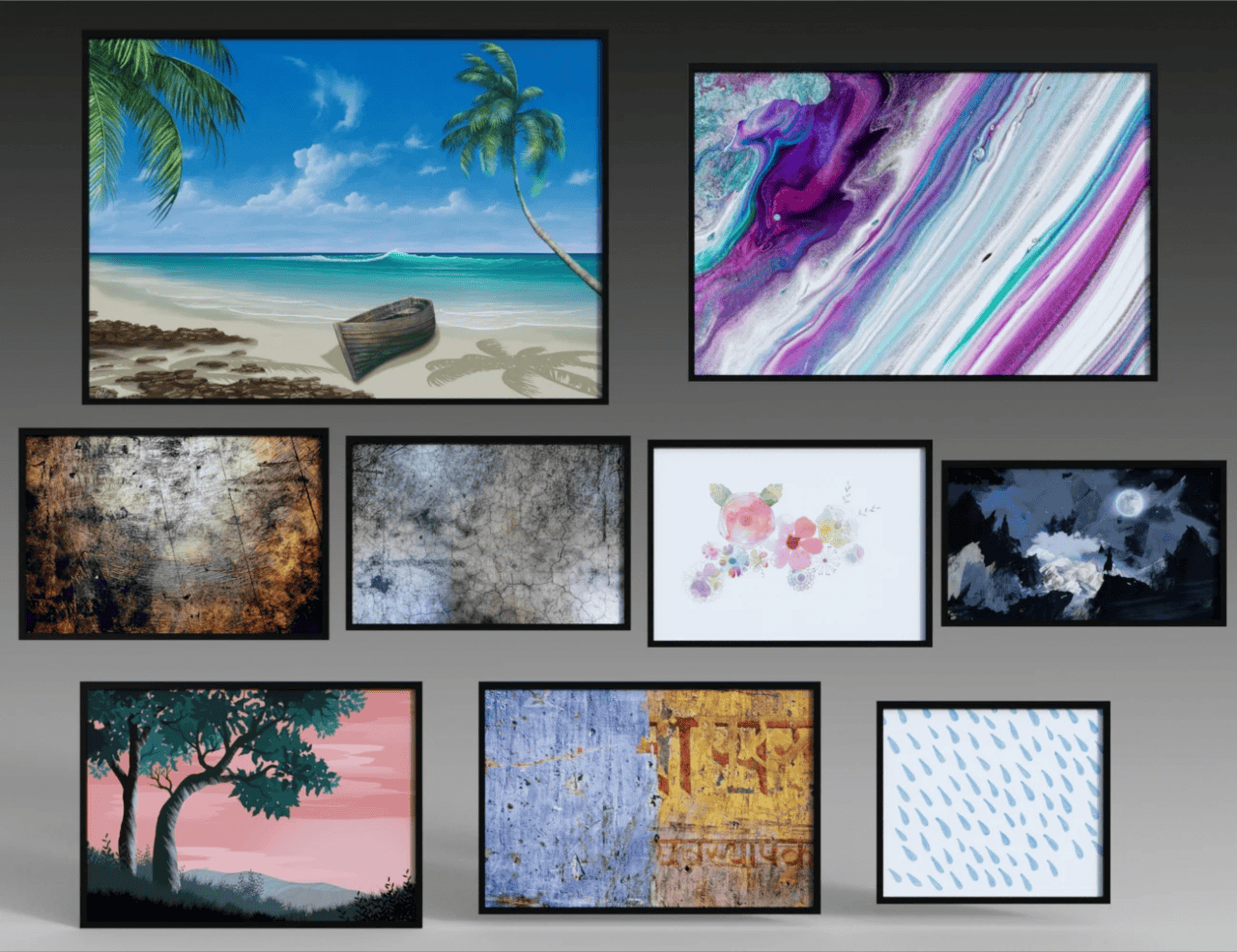 daz ultimate wall painting collection