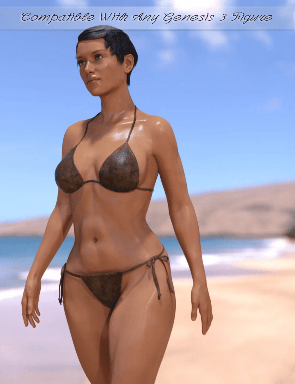 daz wet and tanned skins genesis3