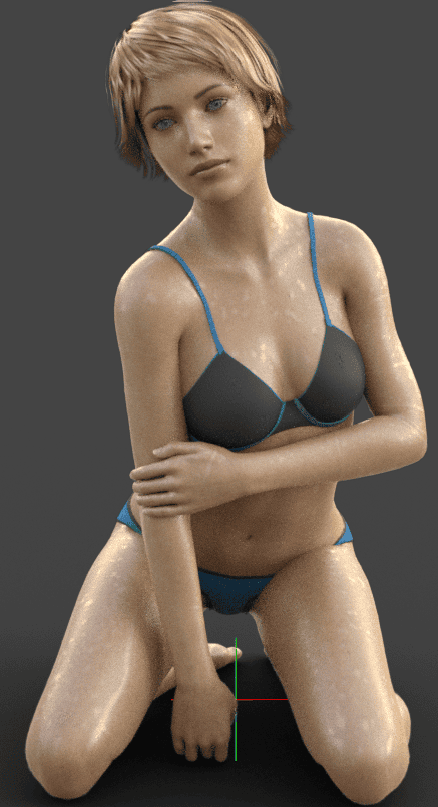 daz wet skin texture