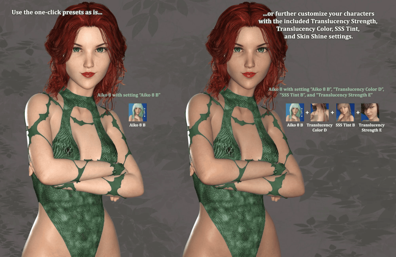 daz3d altern8 skin shader system