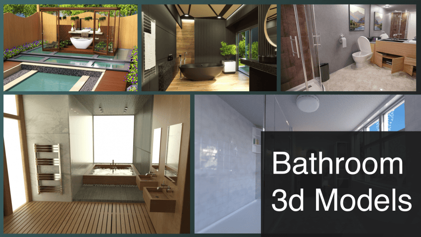 Top Daz3D Bathroom Models