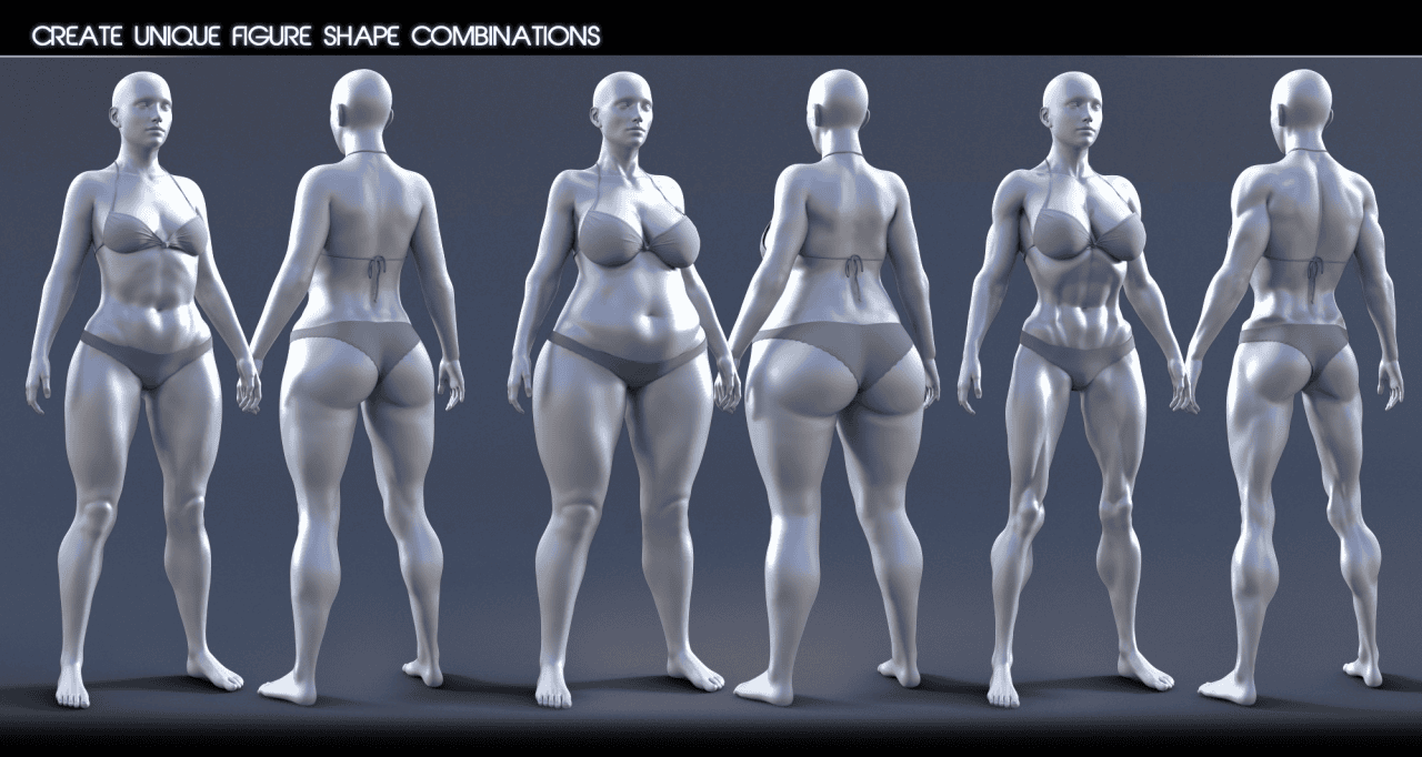 body mixer for daz genesis