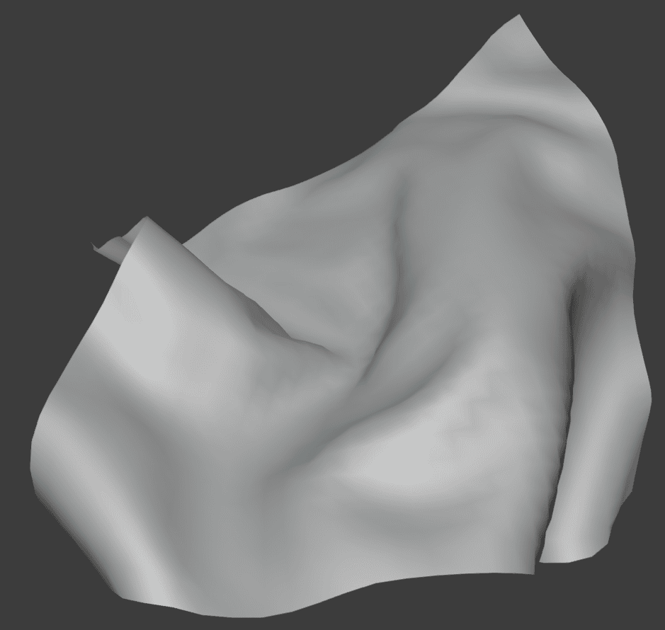 blender brush drag deformation
