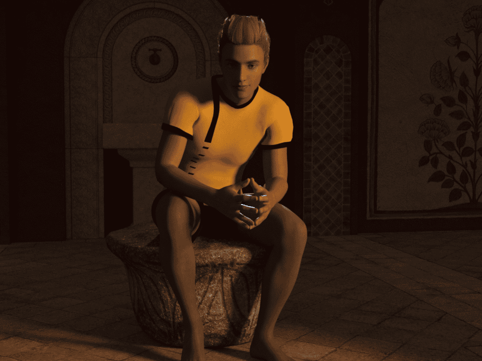 daz3d combined contrasted lighting