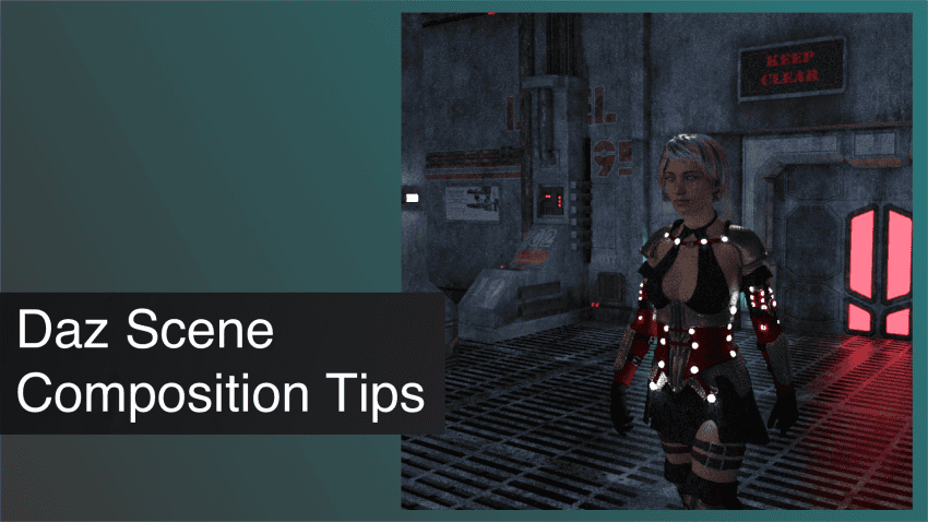 Daz3D Composition Tips