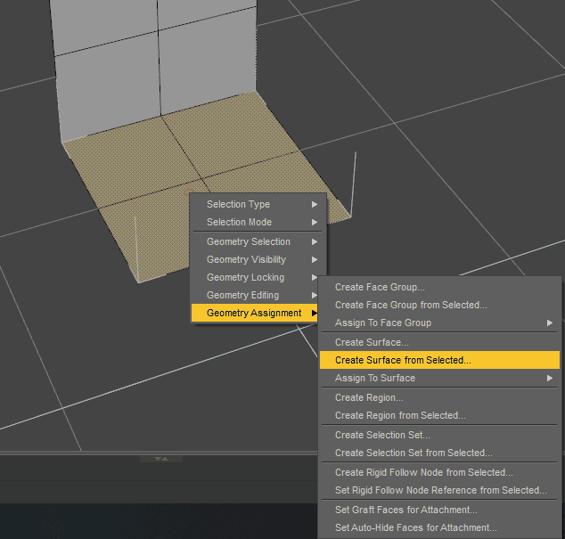daz3d create surface