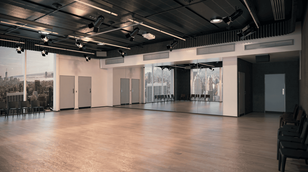 dance art studio 3d model