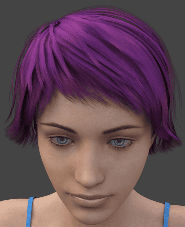 daz3d dark hair specular color