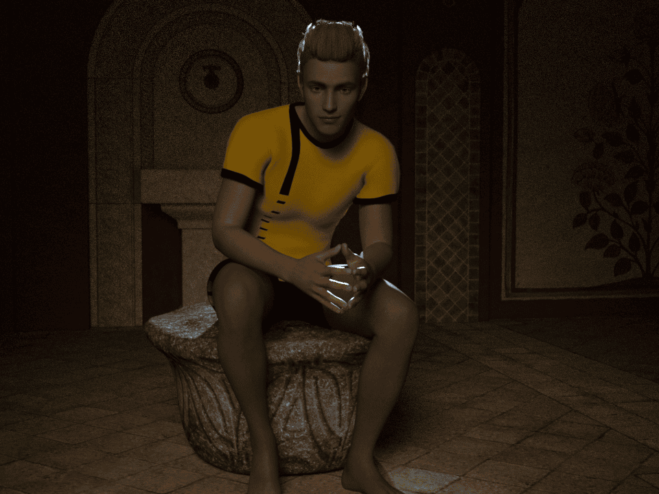 daz3d dramatic light