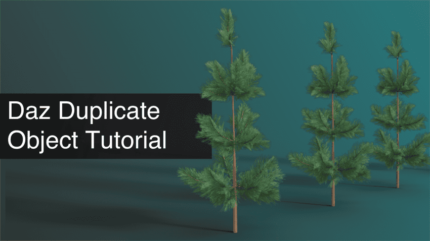 daz3d duplicate object tutorial