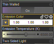 daz3d emission catchlight