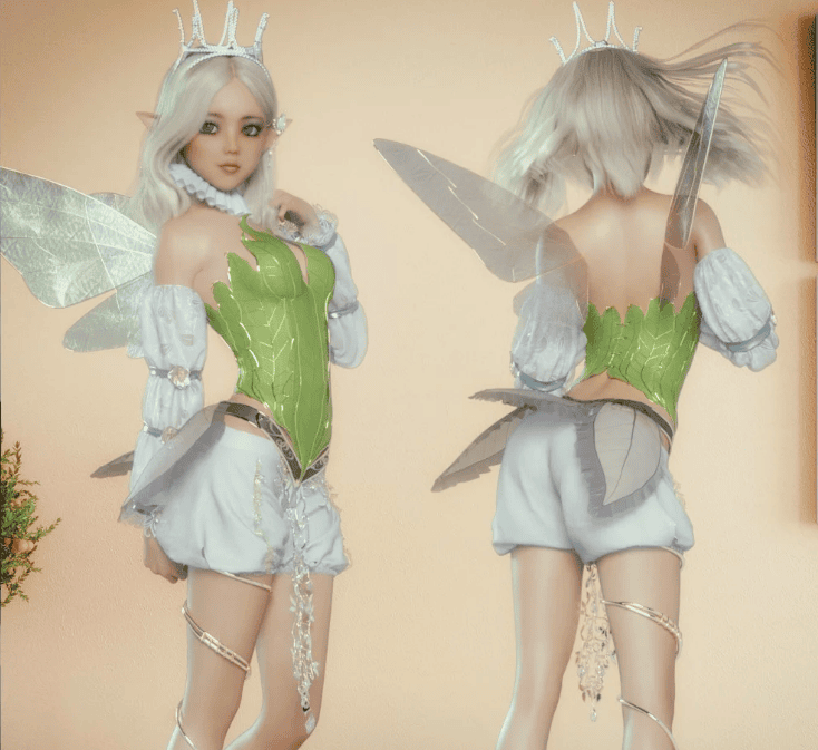 daz3d fairy outfit