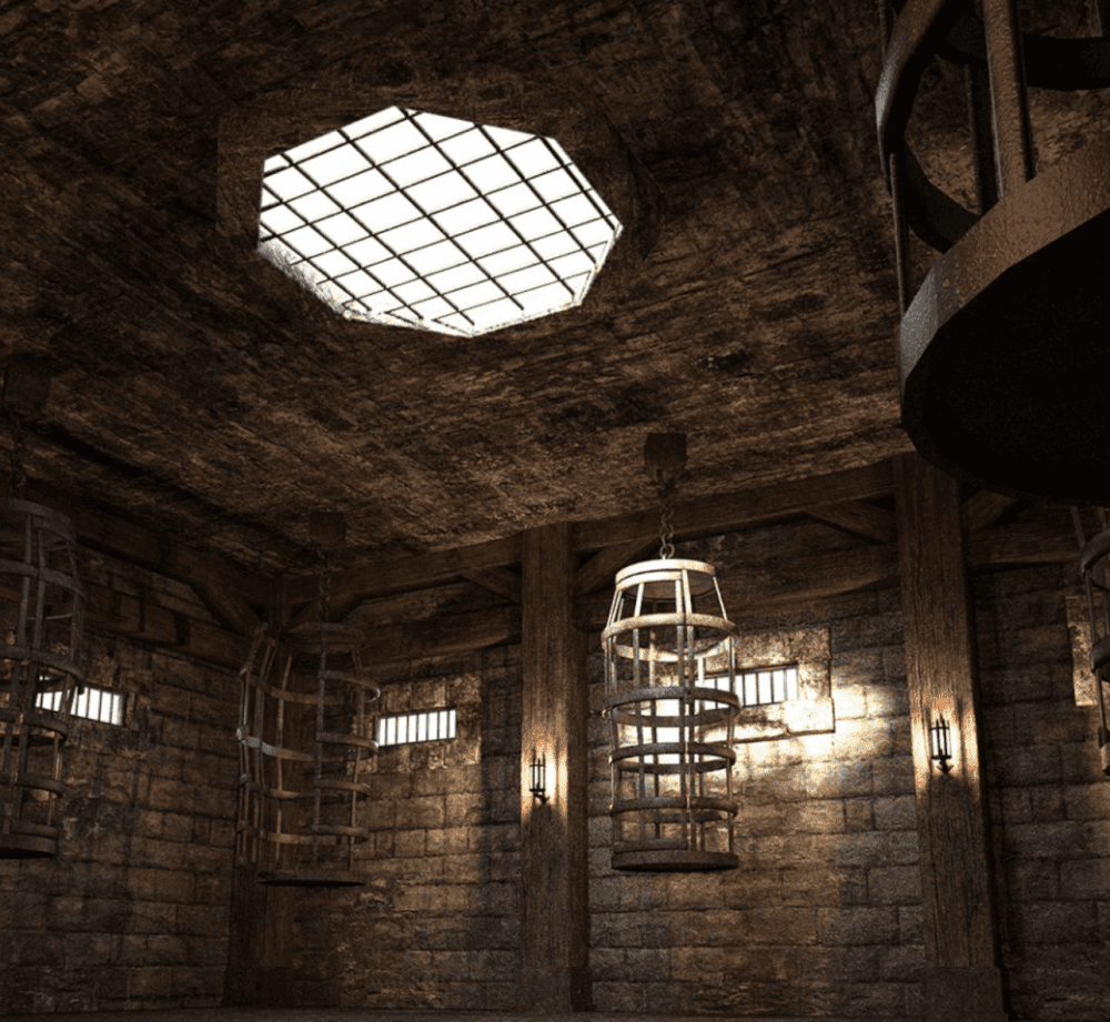 daz3d fantasy prison cages