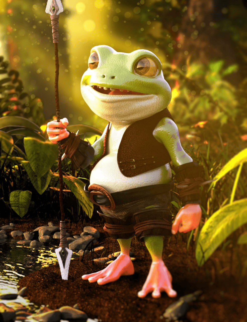 daz3d frogol HD for Bullwarg