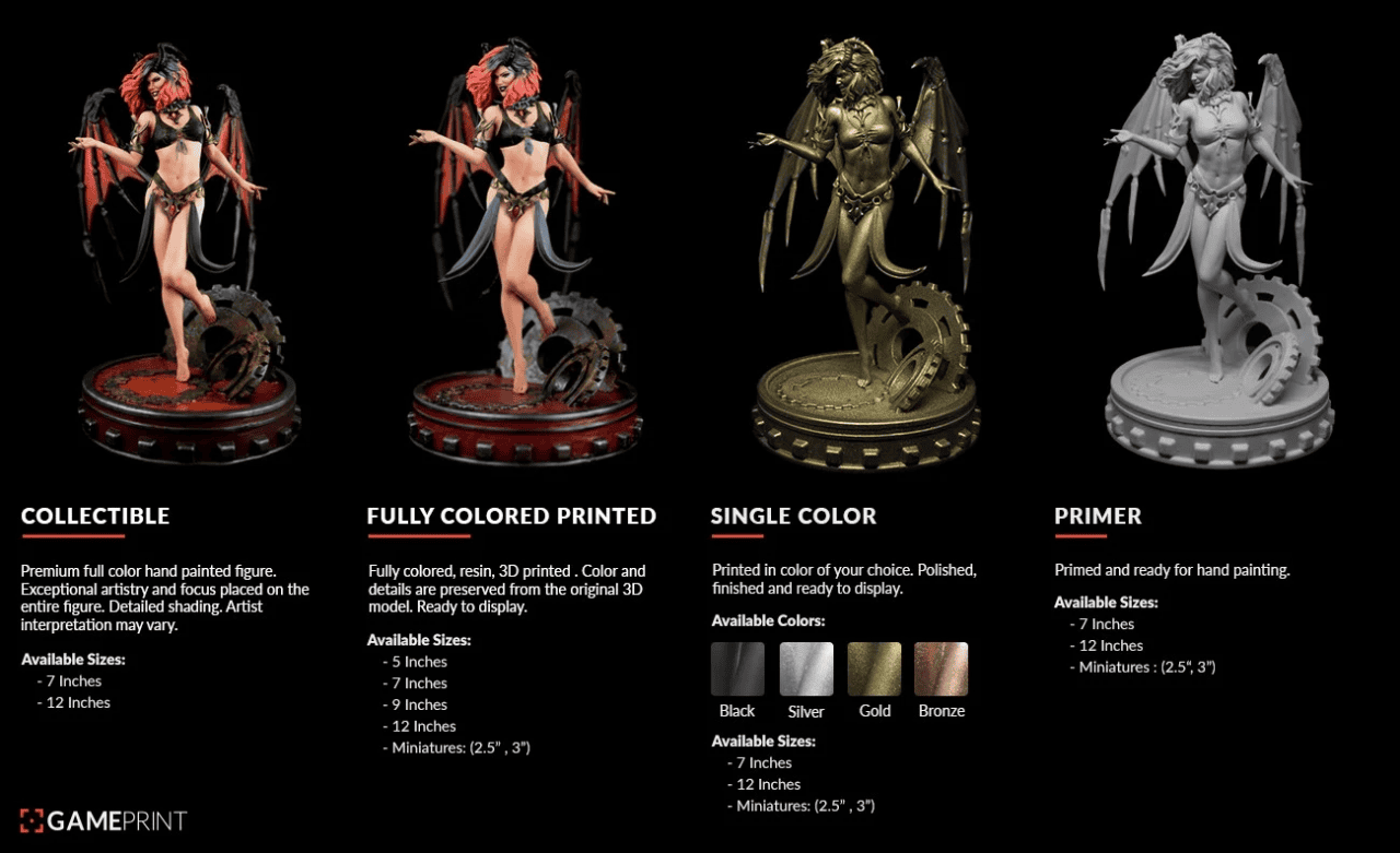 daz3d gameprint 3d print plugin