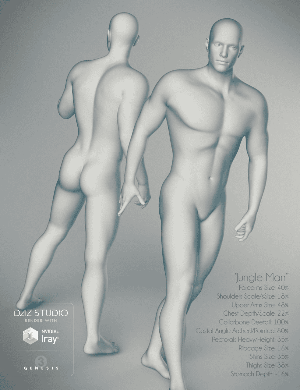 male body morphs for daz generation 3
