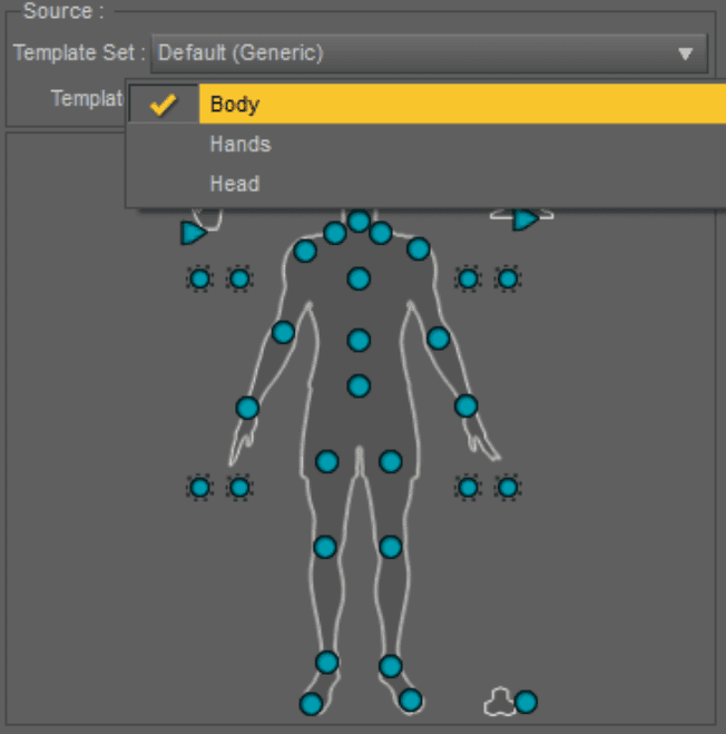 daz3d powerpose default template