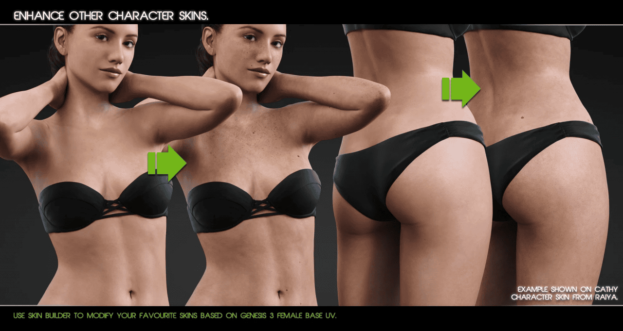 daz3d genesis 3 skin builder
