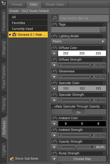 daz3d geometry shell shader