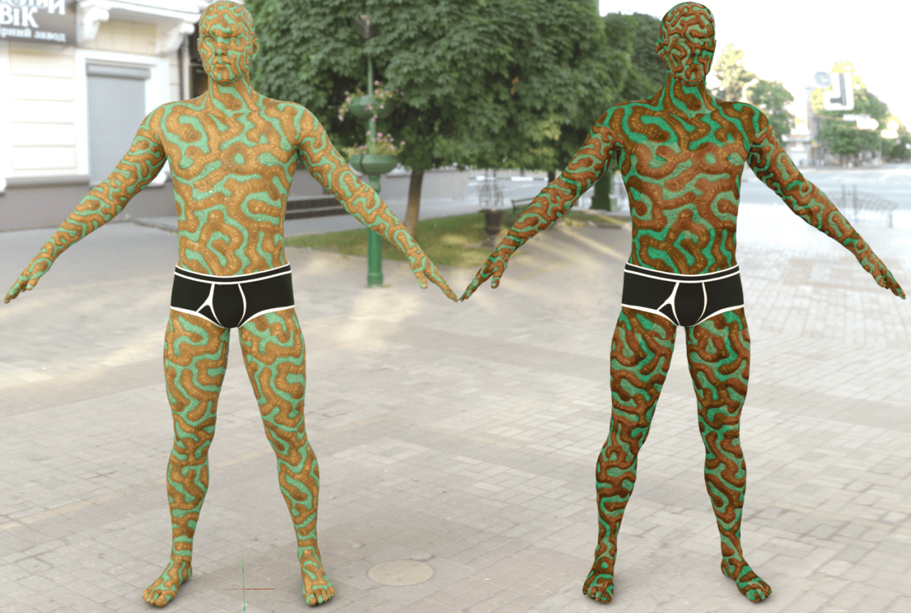 daz3d geoshell texture comparison