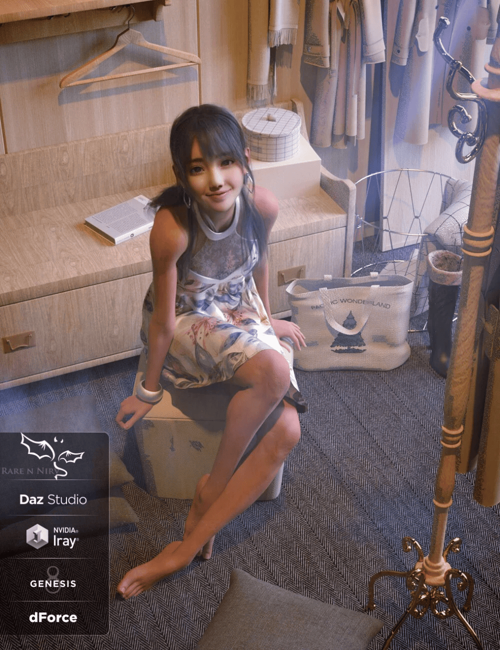 gou luk bundle with female pose in promo image