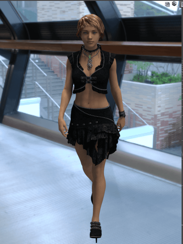 daz3d how to make dome visible