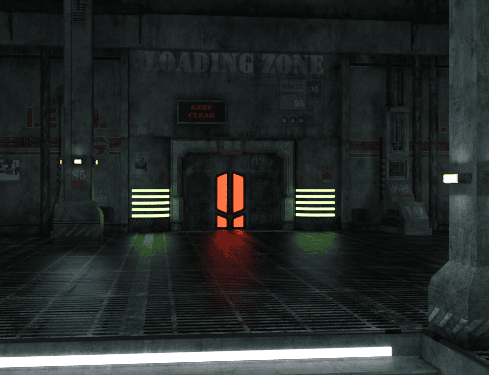 daz3d indoor emissive lighting