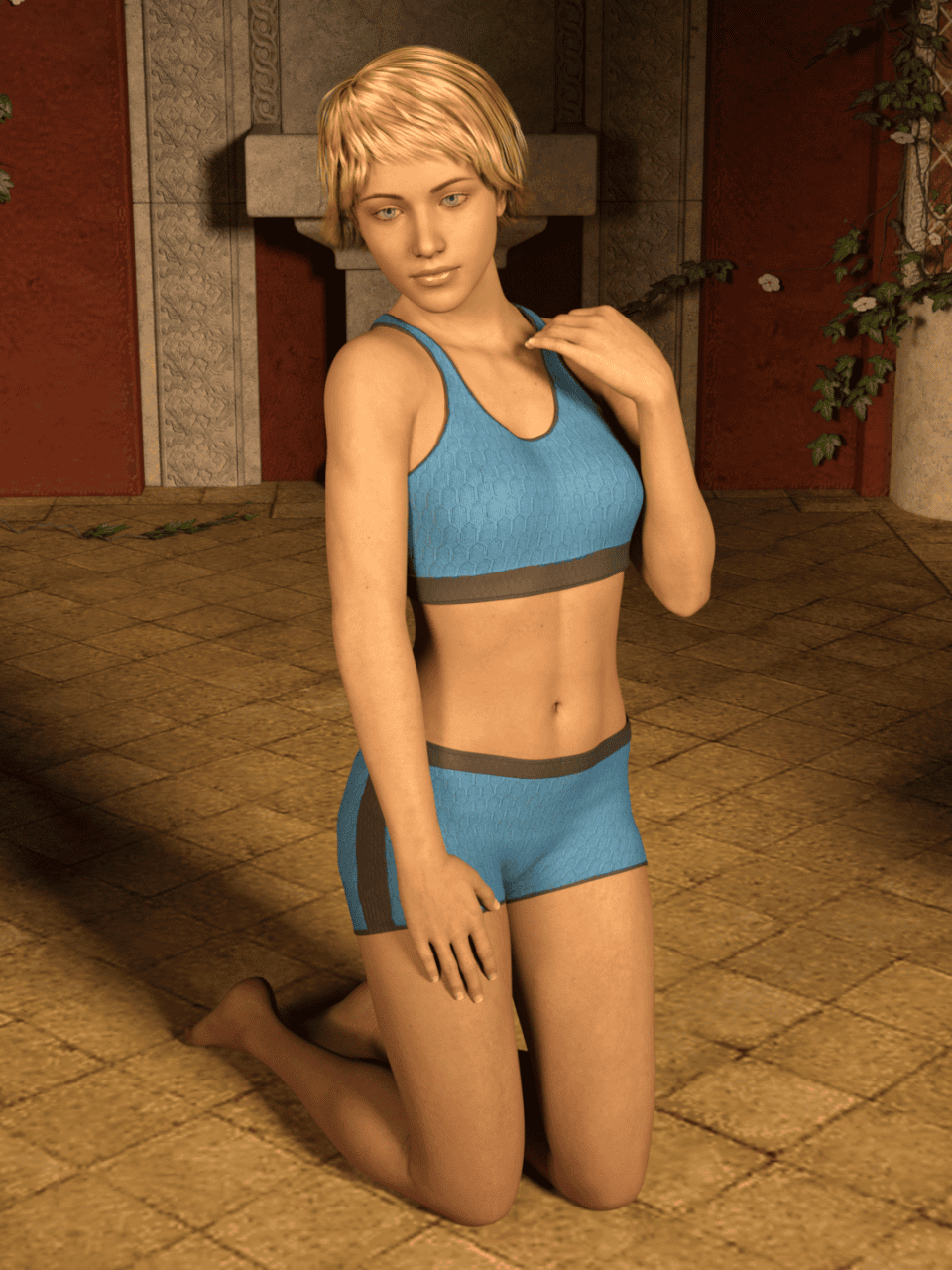 daz3d iray lighting example
