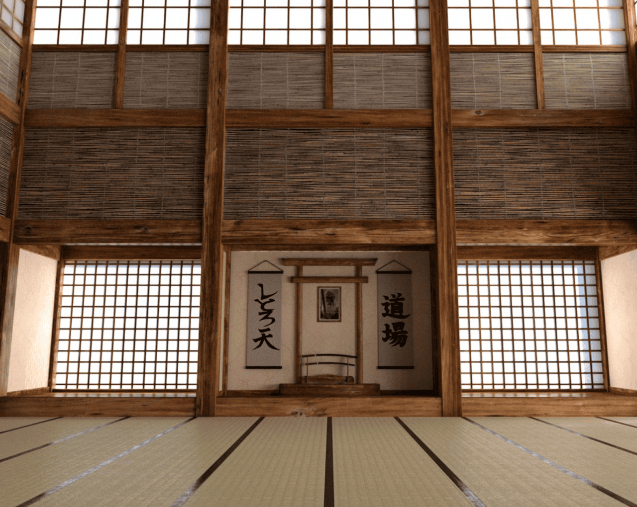 daz3d japanese dojo