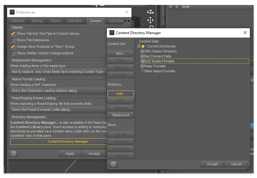 daz3d manual install third party content into daz studio