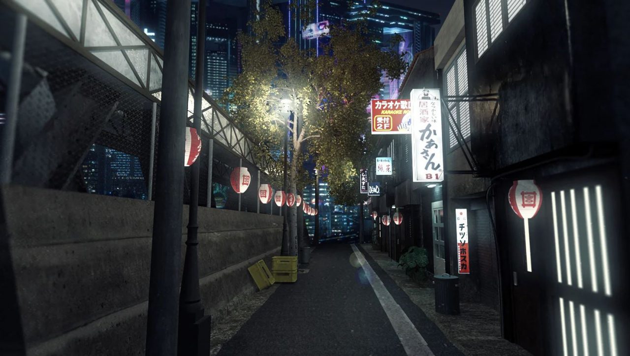 daz3d night in tokyo