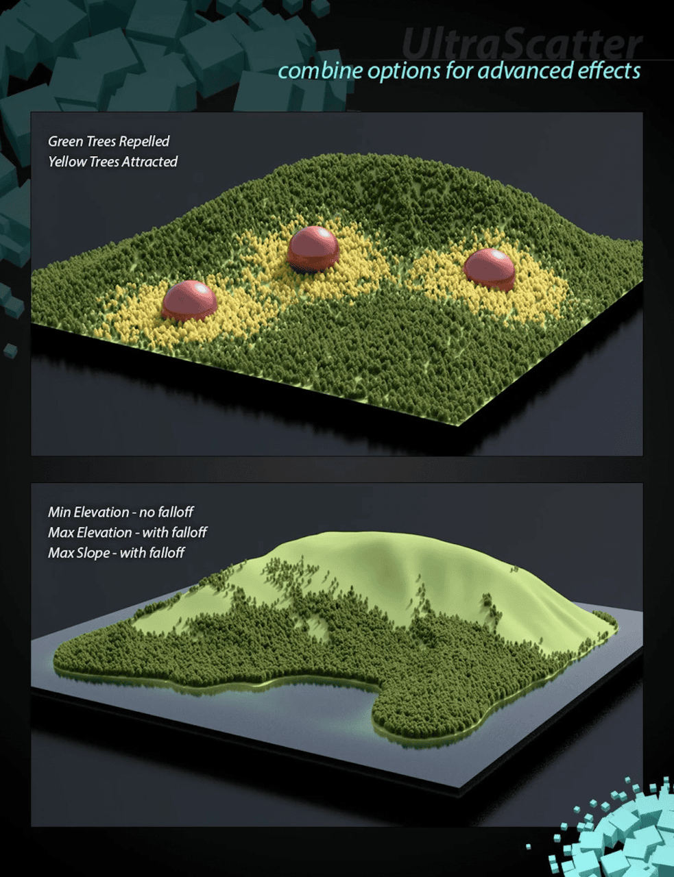 daz3d object duplication with ultrascatter advanced instancing