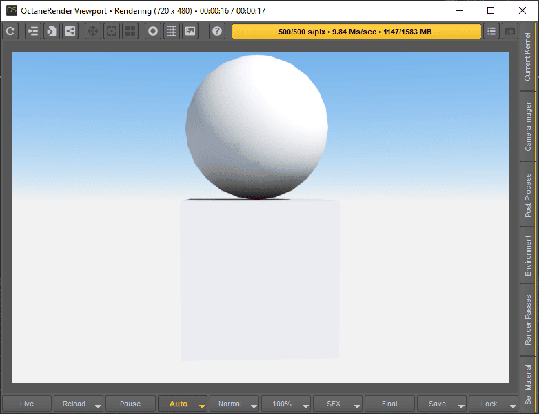 daz3d octane simple render