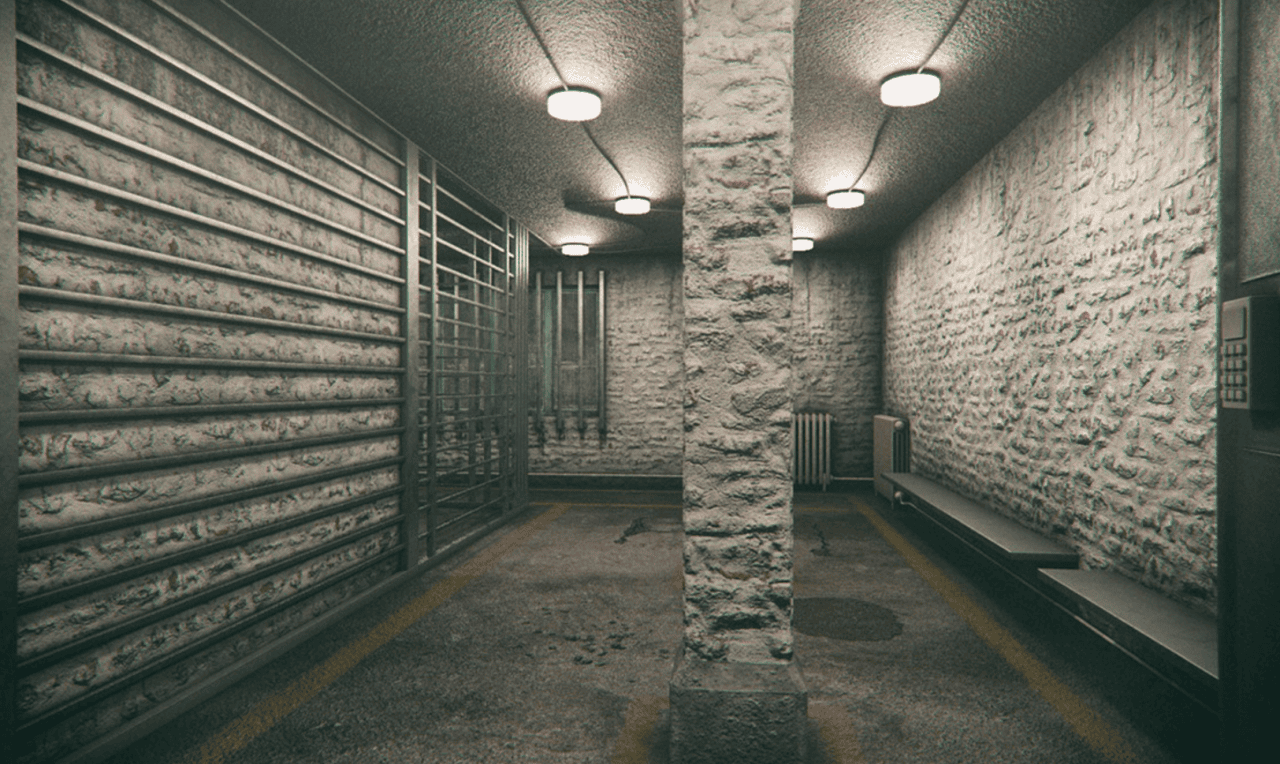 daz3d old prison cell