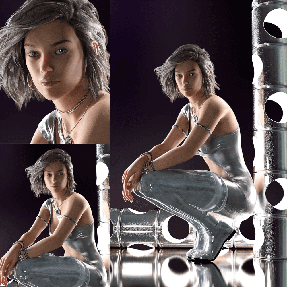 daz3d orestes glamour portrait