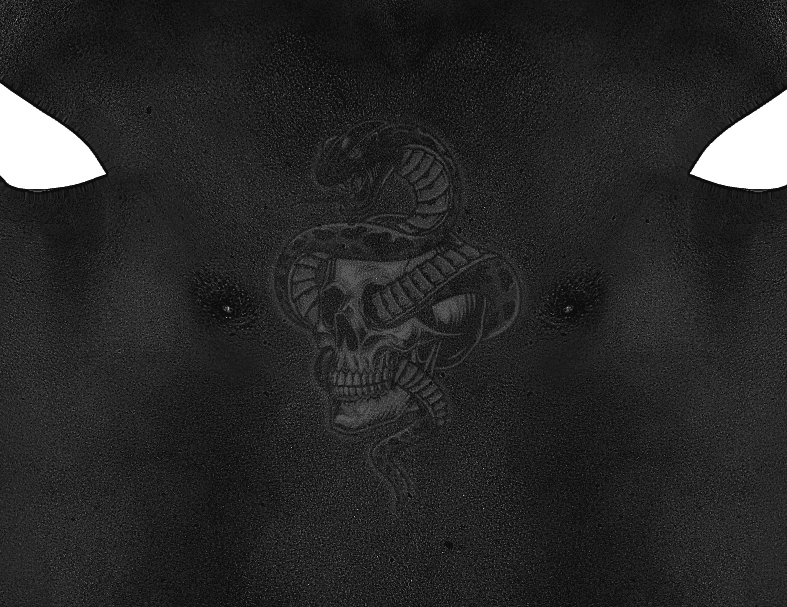 daz3d photoshop edit custom specular map tattoo desaturated