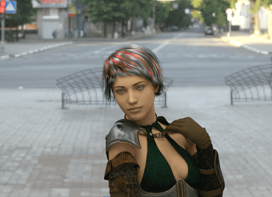 daz3d portrait high focal length