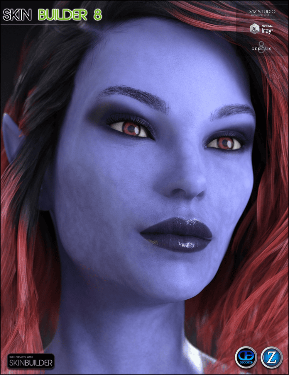Fantasy skin for daz genesis 8 female